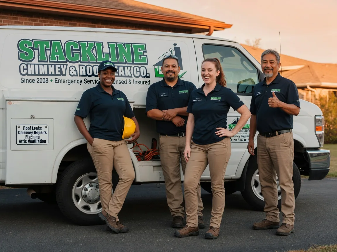 Chimney flashing repair company in Harrisonburg, LA
